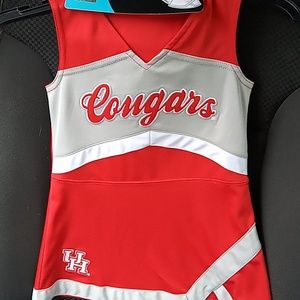 U of h Houston cougars cheerleading outfit